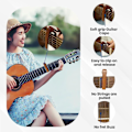 Miniatyrbillede 3 af 7: Guitar Capo Tone Adjusting Clamp Key Guitar Detuning Clip Wood