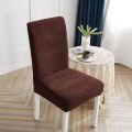Miniatyrbilde 1 av 10: Spisebordstoltrekk Vanntett Jacquard Setetrekk KAFFE coffee