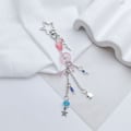 Miniatyrbillede 1 af 10: Vandmænd Telefon Charm Strap Stjerne Vedhæng Nøglering PINK 15,5CM Pink 15.5cm-15.5cm