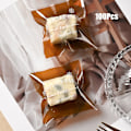 Miniatyrbillede 1 af 8: 100 stk Cookies Emballagepose Selvklæbende poser 9 9 9