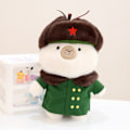 Miniatyrbillede 1 af 9: Capybara plyslegetøj udstoppede dyr dukker 25CME E 25cmE