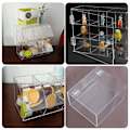 Miniatyrbillede 7 af 8: Akryl Hængsel Plast Hængsler 10 STK 10 STK 10PCS