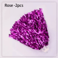Miniatyrbild 1 av 10: 2 st Cheerleader Pom Poms Cheerleading Cheering Ball ROSE 2 ST Rose 2pcs-2pcs