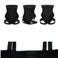 Miniatyrbilde 7 av 10: 2-i-1 Peach Butt Curvy Tummy Shaper Midjetrener med rumpe Black XXL