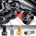 Pikkukuva 10 / 10: MTB V jarrusatulan ruuvit RAINBOW M6X10MM Rainbow M6X10MM