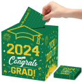 Miniatyrbillede 1 af 10: 2024 Graduation Season Message Box Layout for dimissionsceremoni green