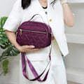 Pikkukuva 6 / 10: Nylon Square Handbags Olkalaukku PUNAINEN red