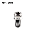 Pikkukuva 1 / 10: MTB V Jarrusatulan Ruuvit SILVER M6X10MM Silver M6X10MM
