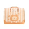 Miniatyrbilde 9 av 10: Quilt-glidelåspose Quilt-oppbevaringsveske ORANGE M Orange M