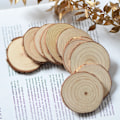 Pikkukuva 5 / 9: Puuviipaleet Natural Wood Slices Pyöreä puu