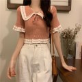 Miniatyrbillede 6 af 10: Crop Top Dame Top SORT Black