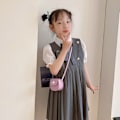 Miniatyrbillede 7 af 10: Cross Body Taske Kæde Pung SORT black