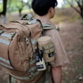 Miniatyrbild 3 av 10: Drickskopp förvaringspåse Vattenflaska bärpåse KHAKI L Khaki L