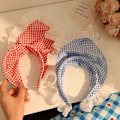 Miniatyrbilde 3 av 10: Triangle Headscarf Hårbøyle Triangle Scarf 2 2 2