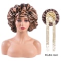 Miniatyrbilde 6 av 10: Satin Sleep Cap Silkeaktig Satin Bonnet BLÅ 5 BLÅ 5 blue 5
