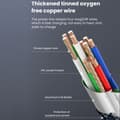 Miniatyrbillede 6 af 10: USB C til USB Type C Kabel Dataledning 1,5M 1.5m