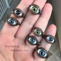 Pikkukuva 2 / 8: The Eye of Awakening Ring Awakening Eye Ring HARMAA grey