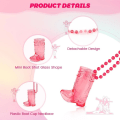 Miniatyrbilde 3 av 10: 10 Stk Mini Cowboy Boot Briller Western Cowboy Briller LILLA Purple