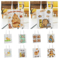 Pikkukuva 4 / 10: Kangaslaukku Sarjakuva Capybara Tote 9 9 9