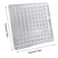 Miniatyrbilde 4 av 10: Magnetisk Seashell Display Box Seashell Oppbevaringsboks 36 GRID 36 36 grid