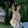Miniatyrbilde 10 av 10: Kintted T-skjorte Dame Topp APRIKOS Apricot