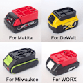 Pikkukuva 7 / 10: DIY Adapterin akun liitin MUSTA MILWAUKEE MUSTA FOR Black for Milwaukee