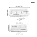 Miniatyrbillede 1 af 7: Silikoneforme Lotus Silikoneforme D D D