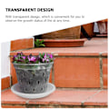 Miniatyrbillede 3 af 6: 5 Stk Transparent Orchid Pot Rod Control Meshpot Pot Orchid 5Pcs