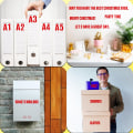 Pikkukuva 6 / 6: Kirjetarrat Postilaatikon numerot 10 kpl 10 kpl 10pcs