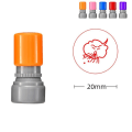 Miniatyrbilde 1 av 9: Værtrykt stempel Værmeldingsstempel 10 10 10
