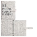 Miniatyrbillede 10 af 10: 100 Days Savings Challenge Saving Challenge Binder SORT Black