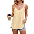 Miniatyrbilde 1 av 10: Damevest Camisole GUL-L GUL-L Yellow-L