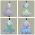 Miniatyrbild 5 av 10: Organza Butterfly Wings Patch 3D Wings Patch VIT White