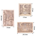 Miniatyrbillede 2 af 10: LED-lys Eid Mubarak B B B