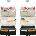 Miniatyrbilde 6 av 10: 2 stk Henge-Oppbevaringsorganisator Henge-Oppbevaring Henge-Lomme Grey 2 Pcs-2 Pcs