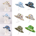 Miniatyrbillede 4 af 9: Sommerbørnehat Babysolhat 2 2 2