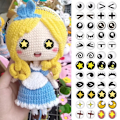 Miniatyrbilde 2 av 10: 20 stk/10 par Eyes Crafts Eyes Puppet Crystal Eyes 18MMCOLOR 18mmcolor random
