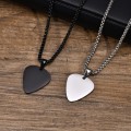 Miniatyrbillede 5 af 10: Guitar Pick Halskæde Guitar Picks Pendant SORT black