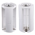 Miniatyrbilde 3 av 7: 4 stk 3x AA til D-batteri konverteringsadapter