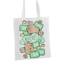Miniatyrbild 1 av 10: Canvasväska Tecknad Capybara Tote 8 8 8