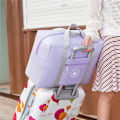 Miniatyrbillede 6 af 9: Bagage Håndtaske Trolley Taske BEIGE beige