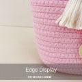Miniatyrbilde 9 av 10: Håndveske Vev Veske ROSA pink