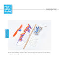 Miniatyrbillede 4 af 5: Flying Glider Fly Model Svævefly Model Legetøj Color Random