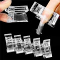 Pikkukuva 10 / 10: Quick Building Nail Forms tekokynsien kärjet 120 kpl 120 kpl 120Pcs
