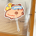 Miniatyrbillede 3 af 10: 10 stk/sæt Cartoon Fan Håndventilator 10PCS5 5 10pcs5