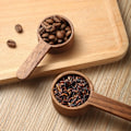 Miniatyrbillede 6 af 8: Kaffeske af træ Køkken Måleskeer SORT VALNØD SBlack Walnut