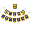 Miniatyrbillede 4 af 10: Eid Mubarak Banner Ramadan Dekoration GRØN