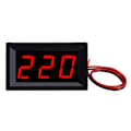 Miniatyrbild 1 av 10: Digital Voltmeter Spänningsmätare Volt Instrument Verktyg RÖD Red