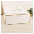 Miniatyrbillede 8 af 10: Rose Flower Gavepose Papirpose HVID L L White L-L