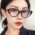 Miniatyrbild 5 av 10: Anti-Blue Light Glasses Square Glasögon 7 7 7